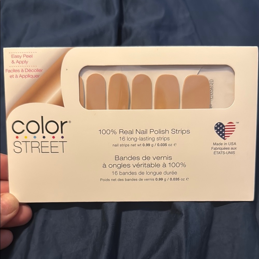 Color Street Beige Nail Strips